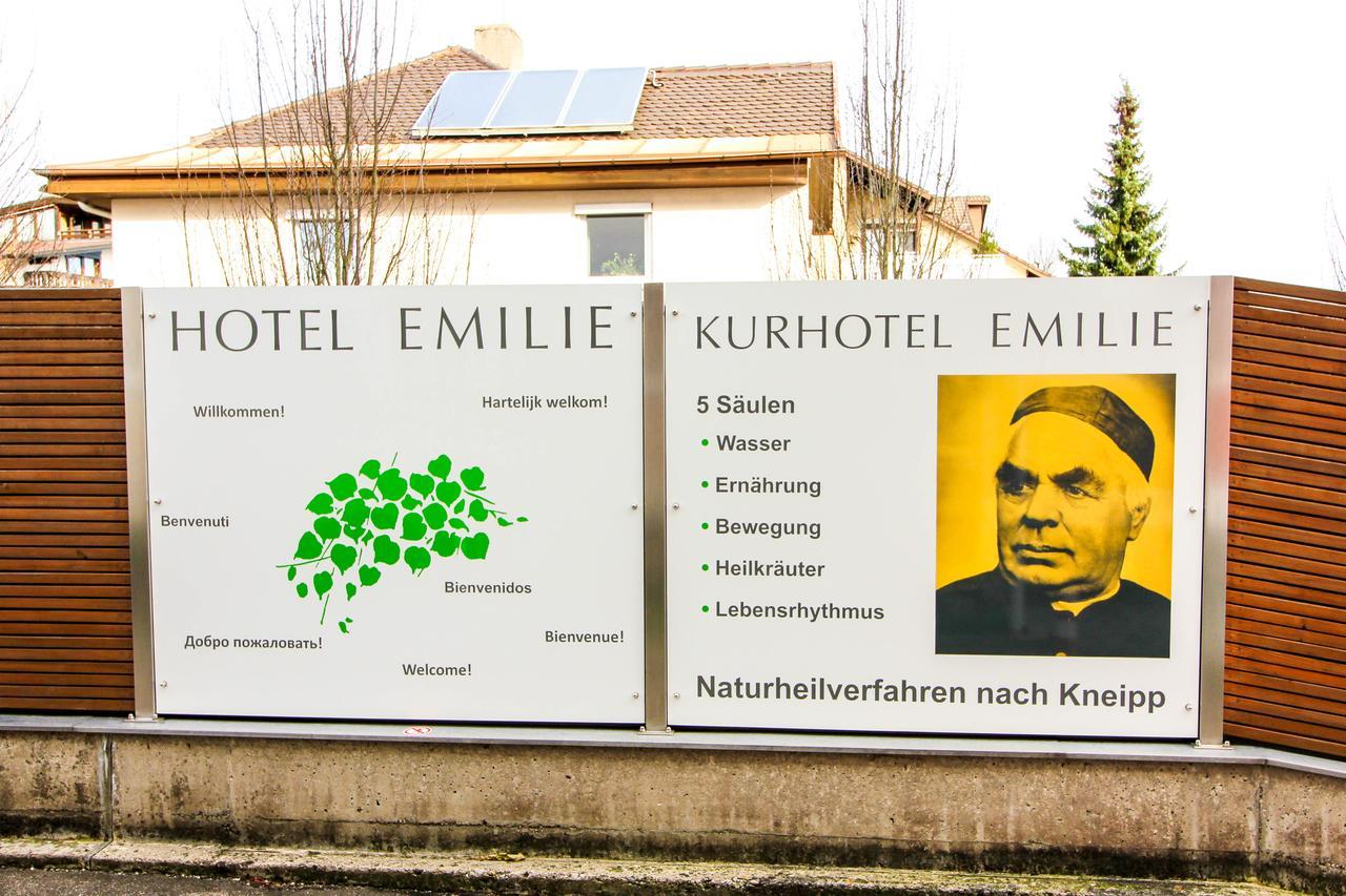 Kneipp-Kurhotel Emilie Bad Worishofen Bagian luar foto